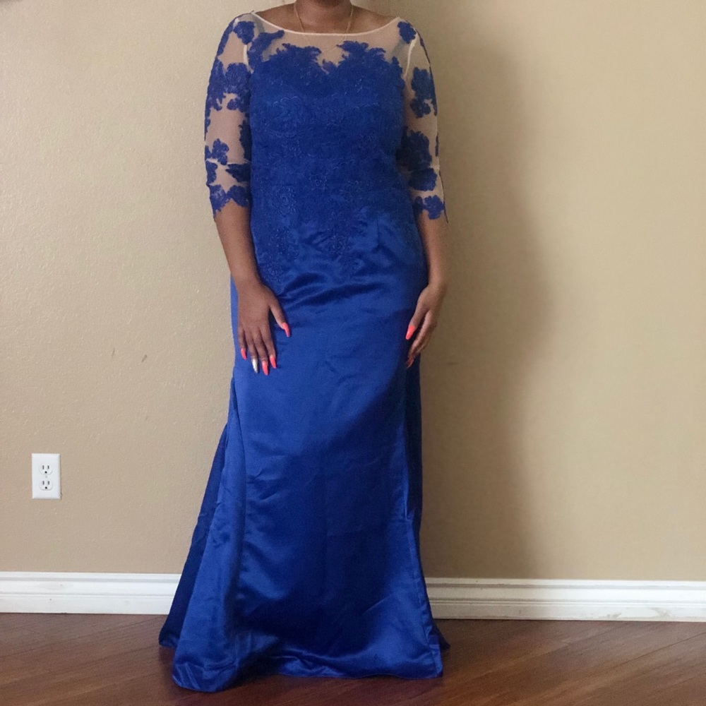 Royal Blue Gown